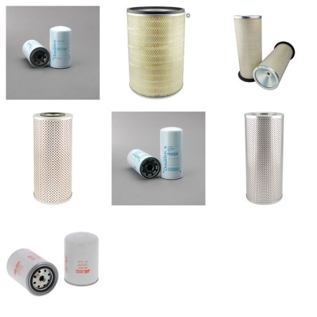Filter Kit for Komatsu D65E12 with Komatsu Engine