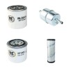 AUSA D 100 AHA Filter Service Kit Air Oil Fuel Filters w/Kubota D1105 Eng.   YR  2015-