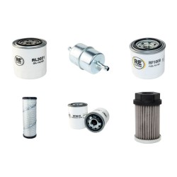 AUSA D100AHAX4 Filter Service Kit withKubota D1105 Eng 2006-
