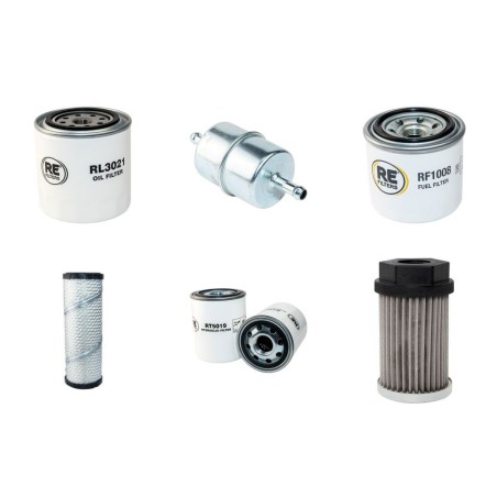AUSA D 100 AHA X4 Filter Service Kit withKubota D1105 Eng 2006-