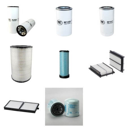 KOMATSU D 65 EX Filter Service Kit w/Komatsu Eng. 2007-