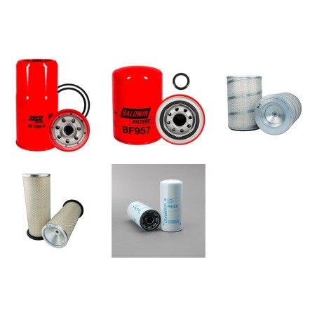 Filter Kit for Komatsu D65EXL-12 with Komatsu Engine
