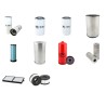 Filter Kit for Komatsu D65PX16 with Komatsu Saa6D-114E3 Engine