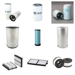 Filter Kit for Komatsu D65WX-17 with Komatsu Saad6D114E-5 Engine