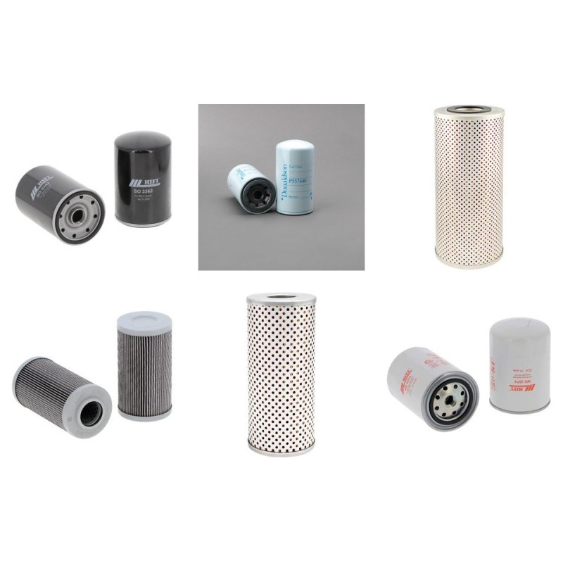Filter Kit for Komatsu D66S with Komatsu 6D125/1 Engine