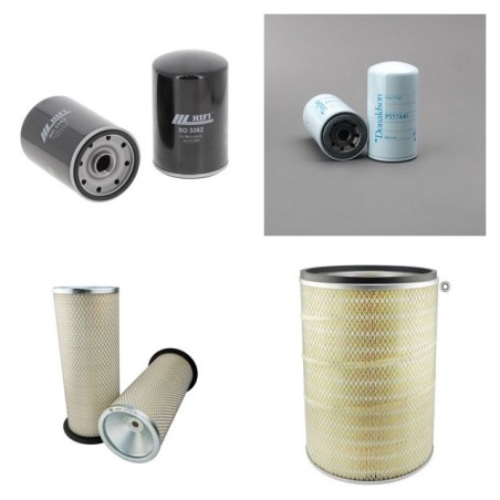 Filter Kit for Komatsu D66S1 with Komatsu SA6BD-1101 Engine