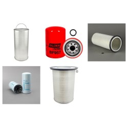 Komatsu D85E Filter Service Kit with Komatsu SA6D125E Engine