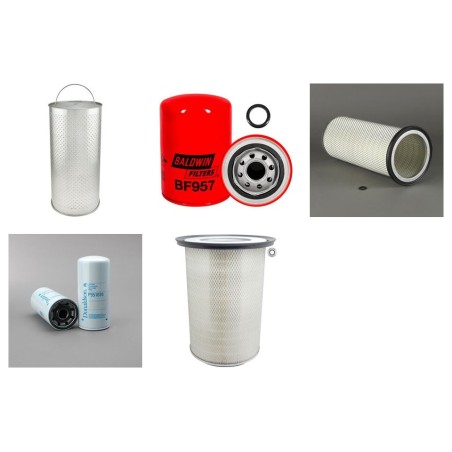Filter Kit for Komatsu D85E with Komatsu SA6D125E Engine