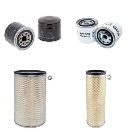 Filter Kit for Komatsu EC50Z with Komatsu 4D94 Engine