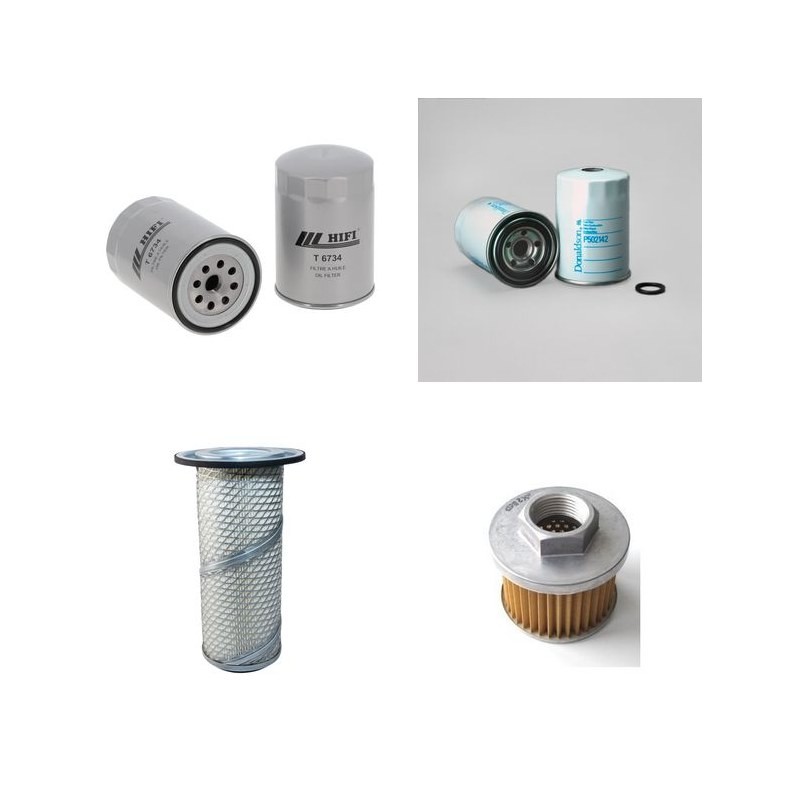Filter Kit for Komatsu FD15H15 with Isuzu Engine