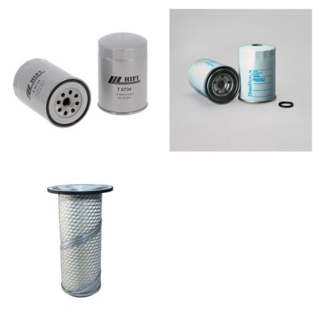 KOMATSU FD 15 H 15 Filter Service Kit Air Oil Fuel Filters w/ISUZU  Eng.