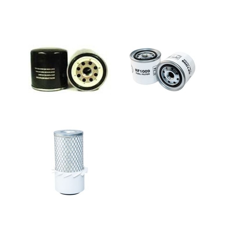 KOMATSU FD 15 L-12 Filter Service Kit w/Isuzu 4Fa1 Eng.