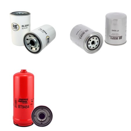 KOMATSU FD 150 E-7 Filter Service Kit w/Isuzu Eng. 2005-