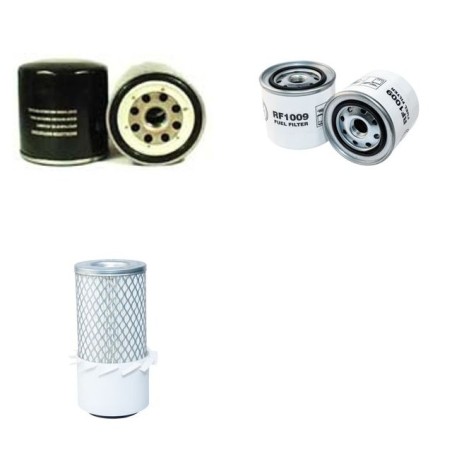 KOMATSU FD 20 L-8 Filter Service Kit w/Isuzu 4Fa1 Eng.