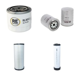 Filter Kit for Komatsu FD20T-14 Air Oil Fuel Filters with Yanmar Engine