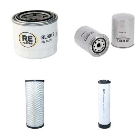 KOMATSU FD 20 T-14 Filter Service Kit Air Oil Fuel Filters w/Yanmar  Eng.