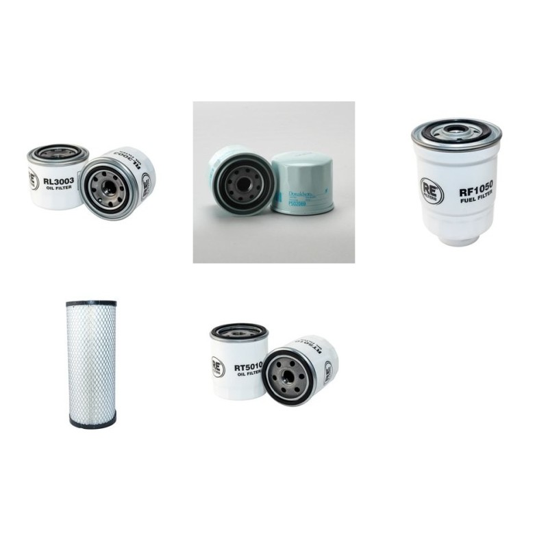 Filter Kit for Komatsu FD20T-16R with Komatsu 4D94Le-1B Engine 2005-