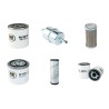 AUSA D 150 AHA Filter Service Kit withKubota D1105-4V1178 Eng 2015