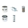 AUSA D 150 AHA Filter Service Kit Air Oil Fuel Filters w/Kubota D1105-4V1178 Eng.   YR  2015