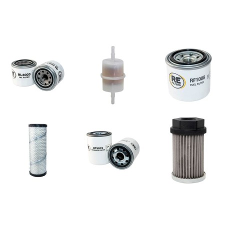 AUSA D 150 AHG 4X4 Filter Service Kit w/Kubota D1105-4V1178 Eng.