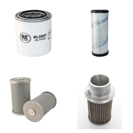 Filter Kit for Komatsu FD25T12 with ISUZU C240 Engine