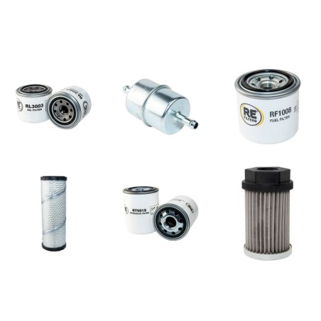 AUSA D 150 AHP 4X4 Filter Service Kit withKubota D1105 Eng 2007-