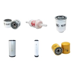 Filter Kit for Komatsu FD25T-1E1 with Komatsu 4D94E-1BE Engine