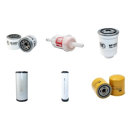 KOMATSU FD 25 T-1E1 Filter Service Kit w/KOMATSU 4D94E-1BE Eng.