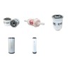 Filter Kit for Komatsu FD25T-1E1 Air Oil Fuel Filters with Komatsu 4D94E-1BE Engine