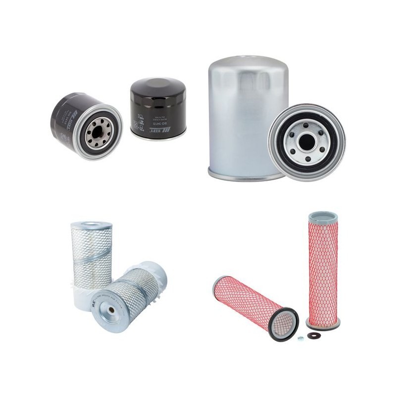 Filter Kit for Komatsu FD25-11 Air Oil Fuel Filters with Komatsu Engine