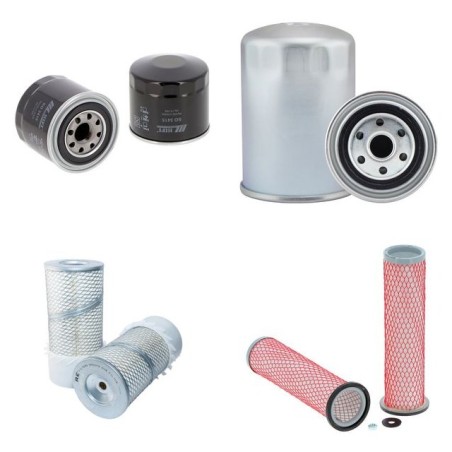 KOMATSU FD 25-11 Filter Service Kit Air Oil Fuel Filters w/KOMATSU  Eng.