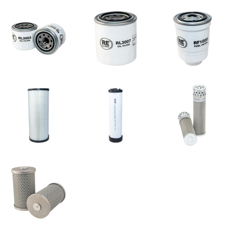 KOMATSU FD 25-14 Filter Service Kit w/Mitsubishi Eng.