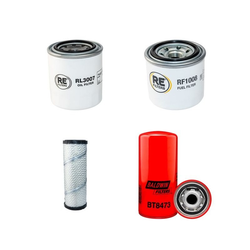 AUSA D 201 RHS/RHG Filter Service Kit w/Kubota V1505ES15 Eng.