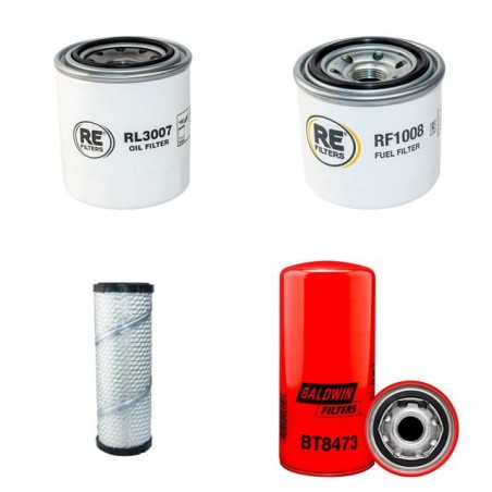 AUSA D 201 RHS/RHG Filter Service Kit w/Kubota V1505ES15 Eng.