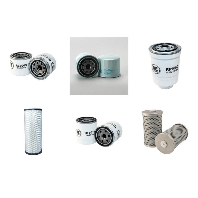 Filter Kit for Komatsu FD30T-16R with Komatsu 4D94Le-1B Engine 2005-