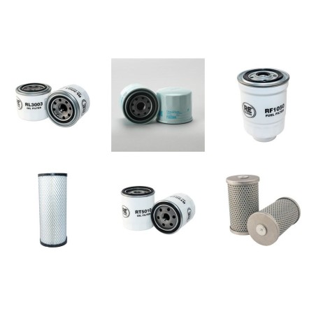 Filter Kit for Komatsu FD30T-16R with Komatsu 4D94Le-1B Engine 2005-