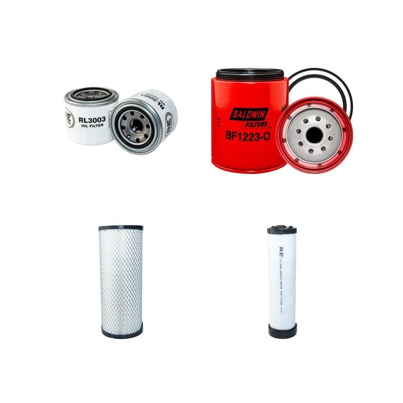 KOMATSU FD 30T-14 Filter Service Kit w/Komatsu 4D94E-1B01 Eng.