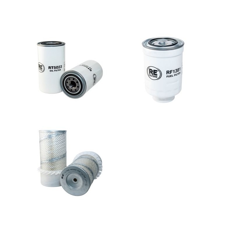 KOMATSU FD 45 T-7 Filter Service Kit Air Oil Fuel Filters w/KOMATSU  Eng.