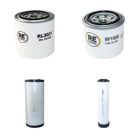 AUSA D 300 AMG Filter Service Kit withKubota V2203Meu4 Eng 2006-