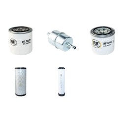 AUSA D 400 AHG 4X4 Filter Service Kit Air Oil Fuel Filters w/Kubota V2400 Eng.   YR  2008-