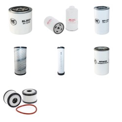 AUSA D 600 APG Filter Service Kit w/Kubota V3800-CRTIR4V Eng.   YR  2015