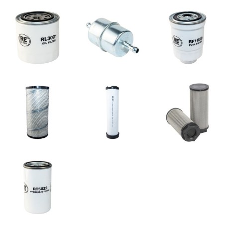 AUSA D 600 APG 4X4 Filter Service Kit w/Kubota V3300TEU2 Eng.   YR  2005-