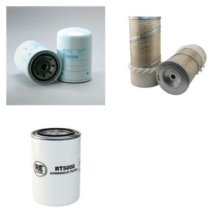 Filter Kit for Komatsu FG35ZT-4 with Nissan P40 Engine Serial No 110001-