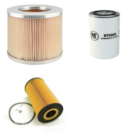 Filter Kit for Komatsu FG60-3 with Nissan PPU241 Engine Serial No 20001-