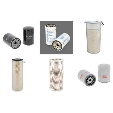 KOMATSU GD 525 A1 Filter Service Kit w/KOMATSU S6D105-1 Eng.
