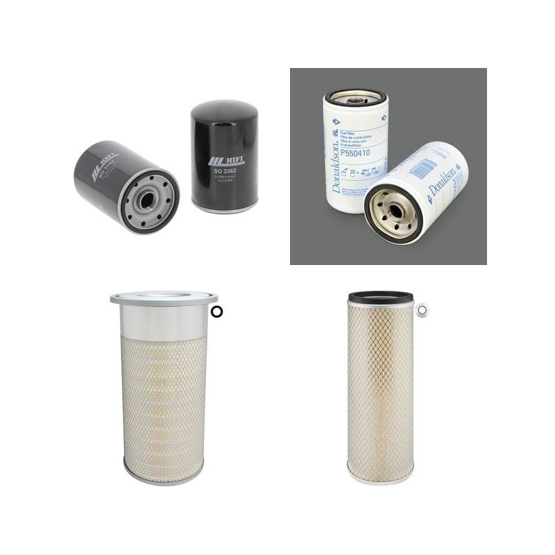 KOMATSU GD 525 A1 Filter Service Kit Air Oil Fuel Filters w/KOMATSU S6D105-1 Eng.