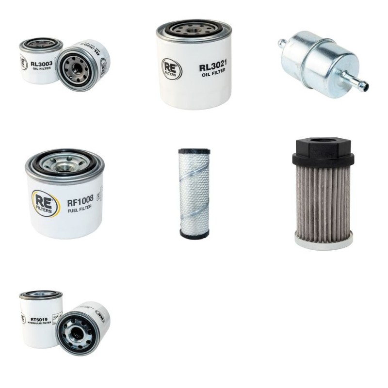 AUSA D 85 AHG/AHA Filter Service Kit withKubota D1105 Eng 2005-