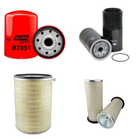 KOMATSU GD 705 A-4A Filter Service Kit w/KOMATSU  Eng.