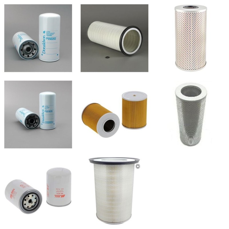 KOMATSU GD 825 A-2 Filter Service Kit w/KOMATSU  Eng.