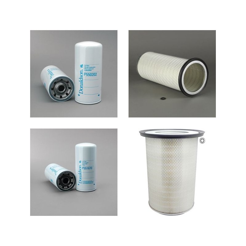 KOMATSU GD 825 A-2 Filter Service Kit w/KOMATSU  Eng.